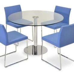 SohoConcept Aria Sled Dining Chair Modern Dining