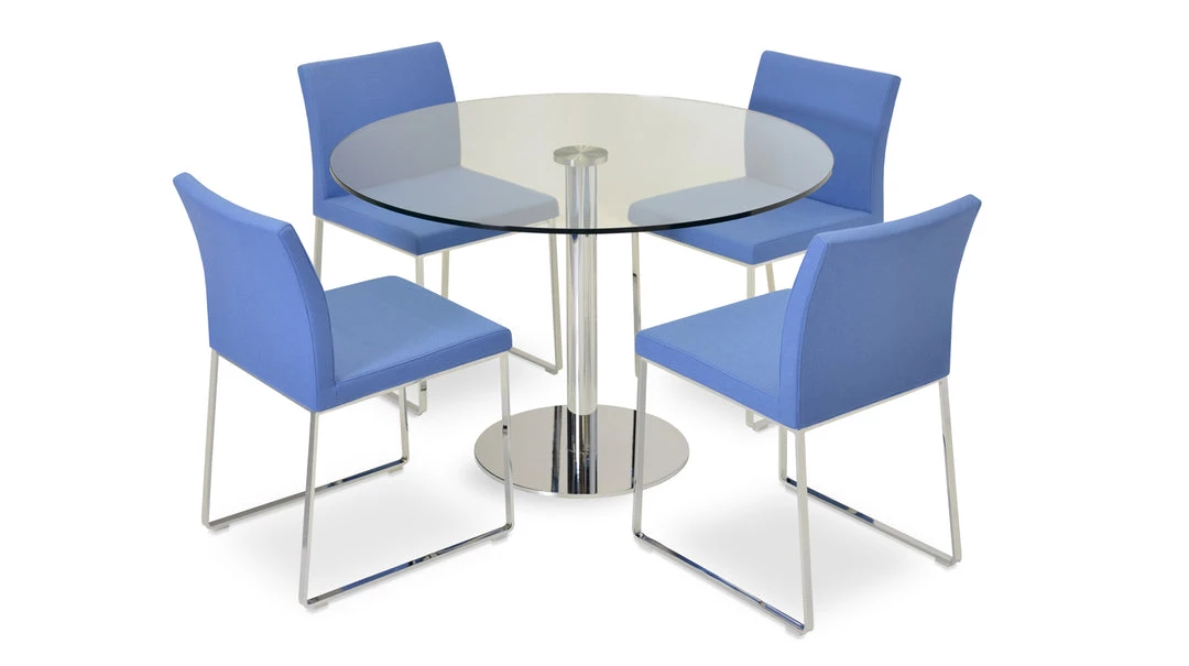 SohoConcept Aria Sled Dining Chair Modern Dining 4 SohoConcept Aria Sled Dining Chair Modern Dining