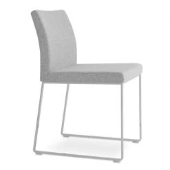 SohoConcept Aria Sled Dining Chair Modern Dining 48 SohoConcept Aria Sled Dining Chair Modern Dining