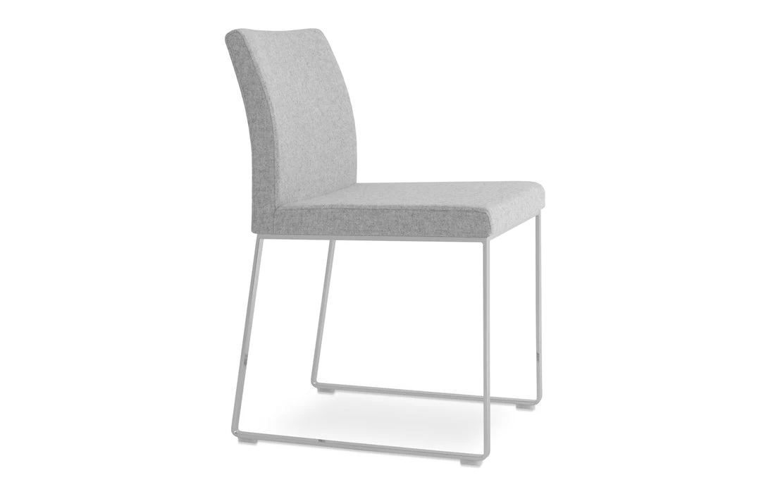 SohoConcept Aria Sled Dining Chair Modern Dining 18 SohoConcept Aria Sled Dining Chair Modern Dining