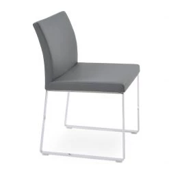 SohoConcept Aria Sled Dining Chair Modern Dining 52 SohoConcept Aria Sled Dining Chair Modern Dining