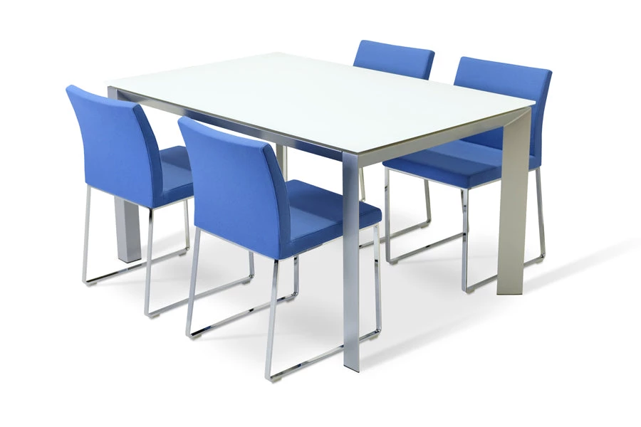 SohoConcept Aria Sled Dining Chair Modern Dining 12 SohoConcept Aria Sled Dining Chair Modern Dining