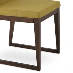 SohoConcept Aria Sled Wood Dining Chair Modern Dining