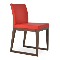 SohoConcept Aria Sled Wood Dining Chair Modern Dining