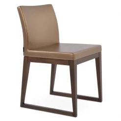 SohoConcept Aria Sled Wood Dining Chair Modern Dining