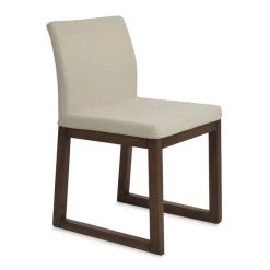 SohoConcept Aria Sled Wood Dining Chair Modern Dining