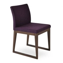 SohoConcept Aria Sled Wood Dining Chair Modern Dining