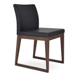 SohoConcept Aria Sled Wood Dining Chair Modern Dining