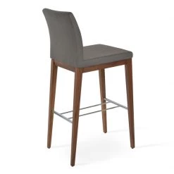 SohoConcept Aria Wood Bar Stool-Fabric
