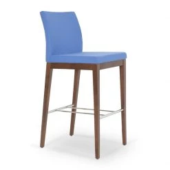 SohoConcept Aria Wood Bar Stool-Fabric