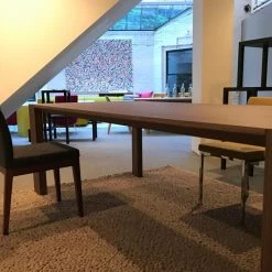 SohoConcept Aria Wood Dining Chair-Fabric Modern Dining