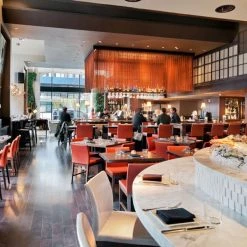 SohoConcept Aria Wood Dining Chair-Fabric Modern Dining