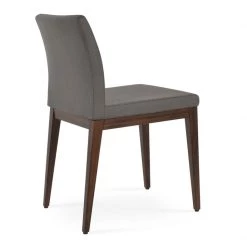 SohoConcept Aria Wood Dining Chair-Fabric Modern Dining