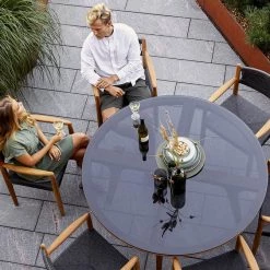 Cane-Line Aspect Outdoor Round Dining Table