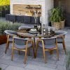 Cane-Line Aspect Outdoor Round Dining Table