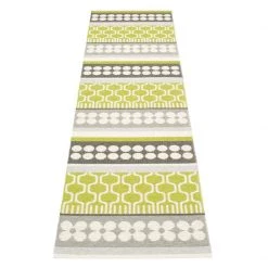 Pappelina Asta Lime Runner Rug