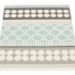 Pappelina Asta Pale Turquoise Runner Rug