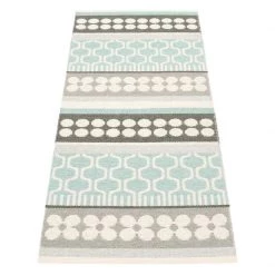 Pappelina Asta Pale Turquoise Runner Rug
