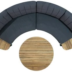 Mamagreen Lounge Seating Babbo Regular Teak Configuration 1