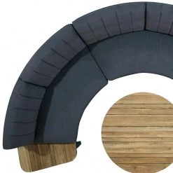 Mamagreen Babbo Regular Teak Configuration 2 Lounge Seating