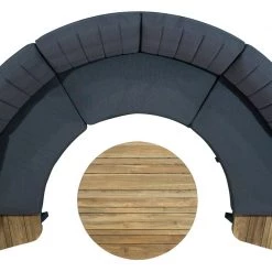 Mamagreen Babbo Regular Teak Configuration 2 Lounge Seating