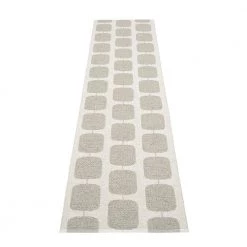 Pappelina Sten Warm Grey & Fossil Grey Runner Rug