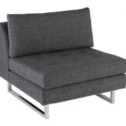 Nuevo Janis Single Seater Armless Sofa