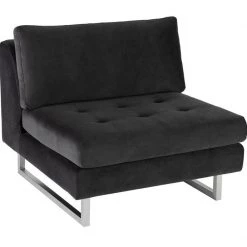 Nuevo Janis Single Seater Armless Sofa