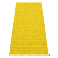 Pappelina Mono Mustard & Lemon Rug