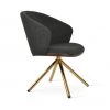 SohoConcept Athena Stick Swivel Dining Armchair Modern Dining