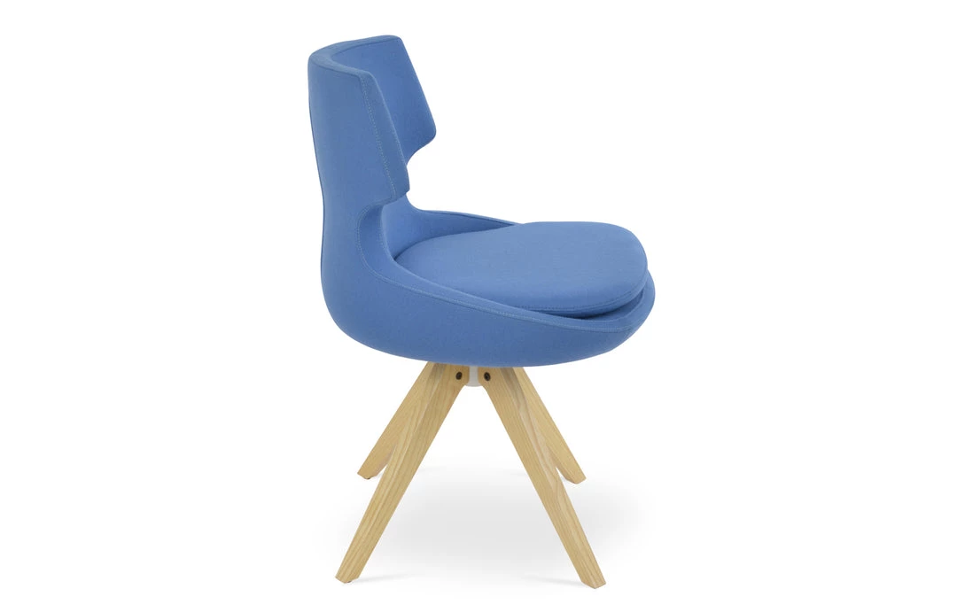 SohoConcept Patara Pyramid Swivel Chair Modern Dining 14 SohoConcept Patara Pyramid Swivel Chair Modern Dining