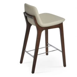 SohoConcept Pera HB Wood Bar Stool 47 SohoConcept Pera HB Wood Bar Stool