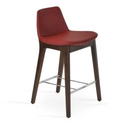 SohoConcept Pera HB Wood Counter Stool