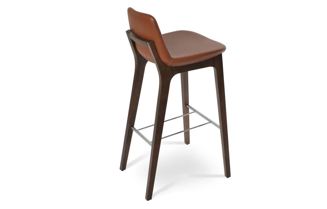 SohoConcept Pera HB Wood Bar Stool 24 SohoConcept Pera HB Wood Bar Stool