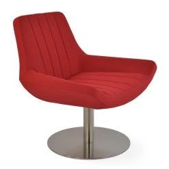 SohoConcept Modern Living Bellagio Swivel Round Armchair