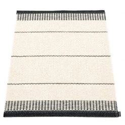 Pappelina Belle Black Runner Rug