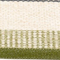 Pappelina Belle Dark Olive Runner Rug