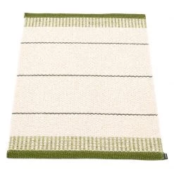 Pappelina Belle Dark Olive Runner Rug