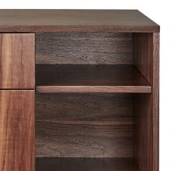 Gus Belmont Walnut Cabinet Modern Dining