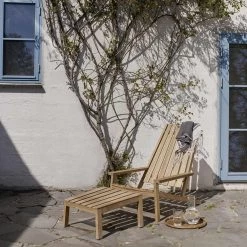 Skagerak Denmark Between Lines Deck Stool Lounge Seating