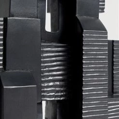 Ethnicraft Black Block Sculpture