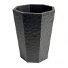 Ethnicraft Black Chopped Waste Paper Basket