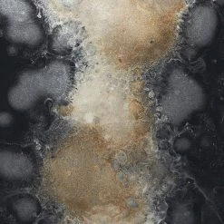 Ethnicraft Black Organic Glass Valet Tray