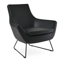 SohoConcept Rebecca Wire Sled Base Arm Chair Modern Living