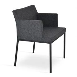 SohoConcept Modern Living Soho Metal Arm Chair