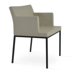 SohoConcept Modern Living Soho Metal Arm Chair
