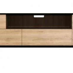 Ethnicraft Modern Living Blackbird Oak TV Cupboard