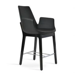 SohoConcept Eiffel Arm Wood Counter Stool