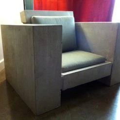 James De Wulf Block Chair