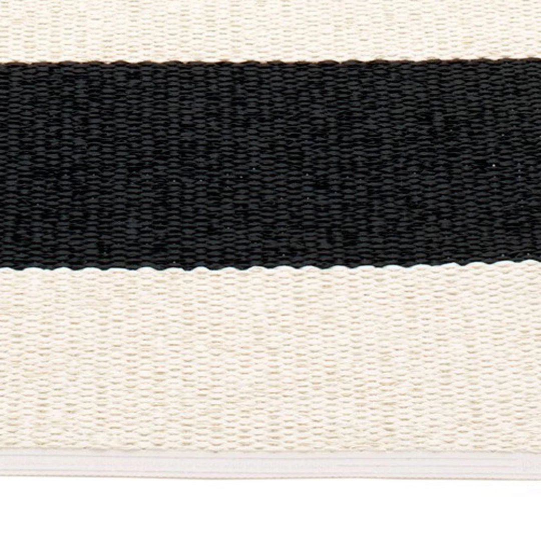 Pappelina Bob Black & Vanilla Runner Rug 6 Pappelina Bob Black & Vanilla Runner Rug